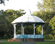 A Band stand in Milford Haven